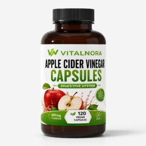 Apple Cider Vinegar Extract Capsules 600mg – 120 Vegan Capsules