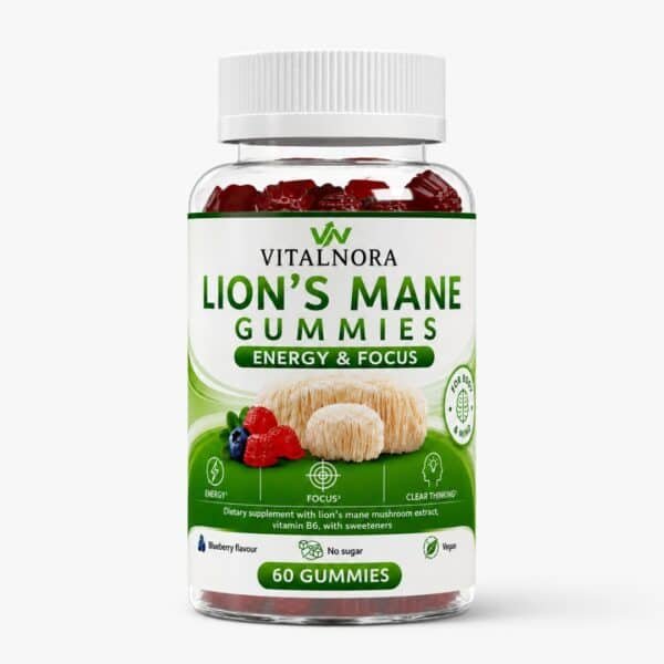 Lion's Mane + Vitamin B6 Gummies — 60 pcs