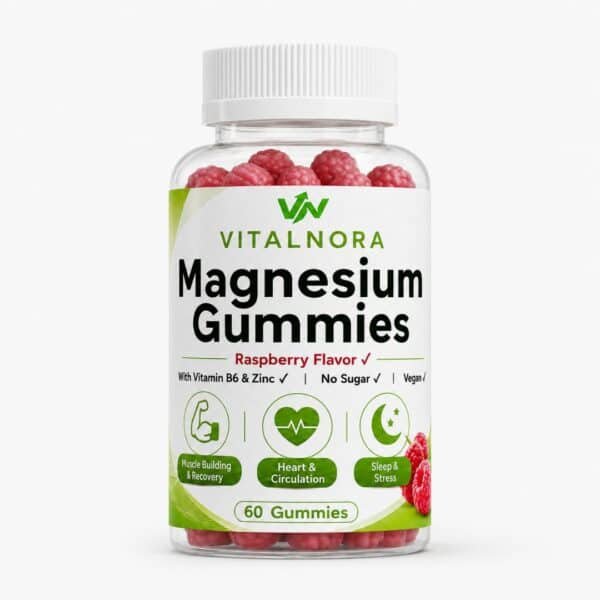 Magnesium + Zinc + Vitamin B6 Gummies — 60 pcs