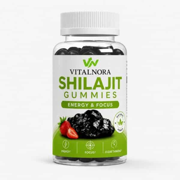 Shilajit Gummies + Vitamins C, B6 & B12 – 60 Gummies