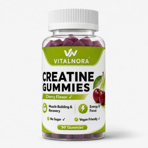 Vital Nora Cherry Creatine Gummies