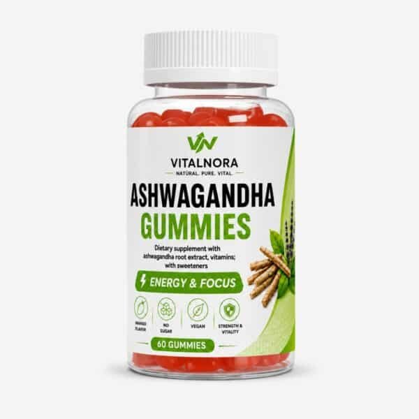 Vital Nora Ashwagandha and Vitamin B6 Gummies