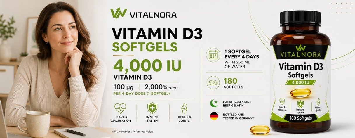 Vitamin D3 4,000 IU Softgels – 180 Softgels product information