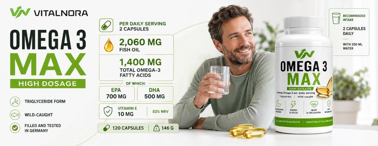 Omega 3 Max 35/25 – 120 Softgels product information