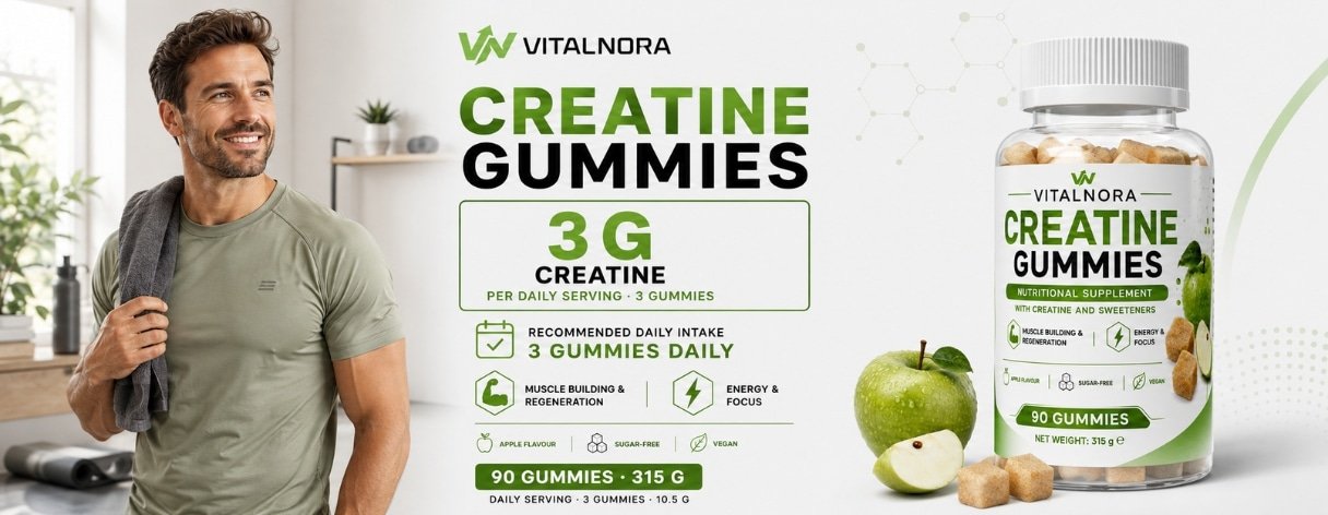 Creatine Gummies – 90 pcs product information
