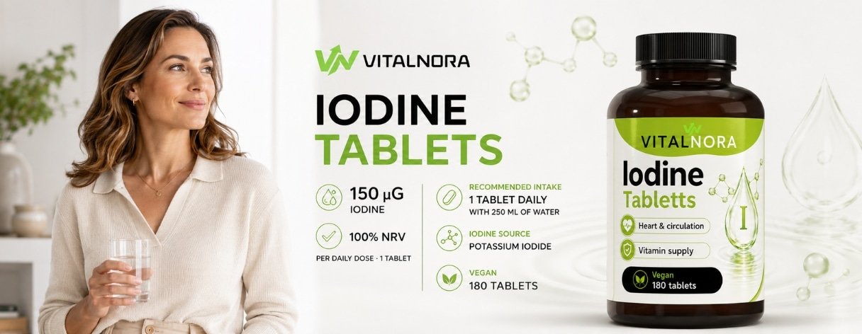 Iodine — 180 Vegan Tablets product information