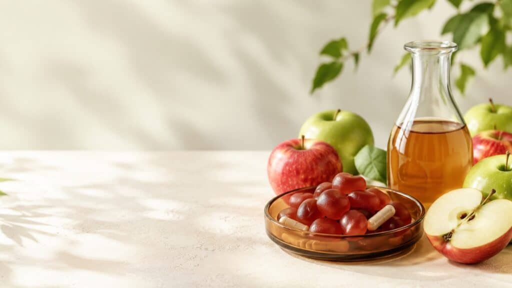 Apple cider vinegar supplement ingredients